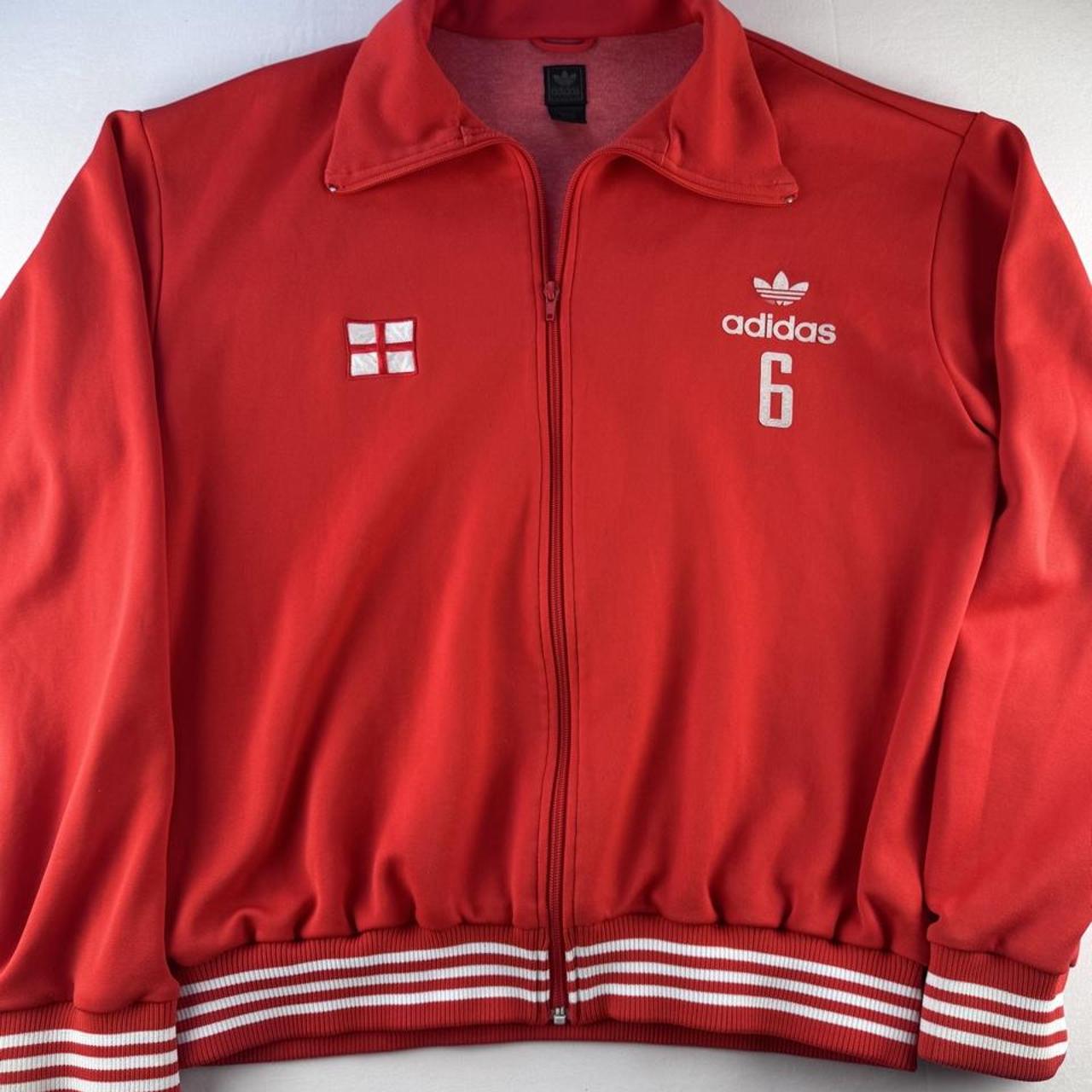 Adidas Originals Early 2000s England Football Track Jacket XXL