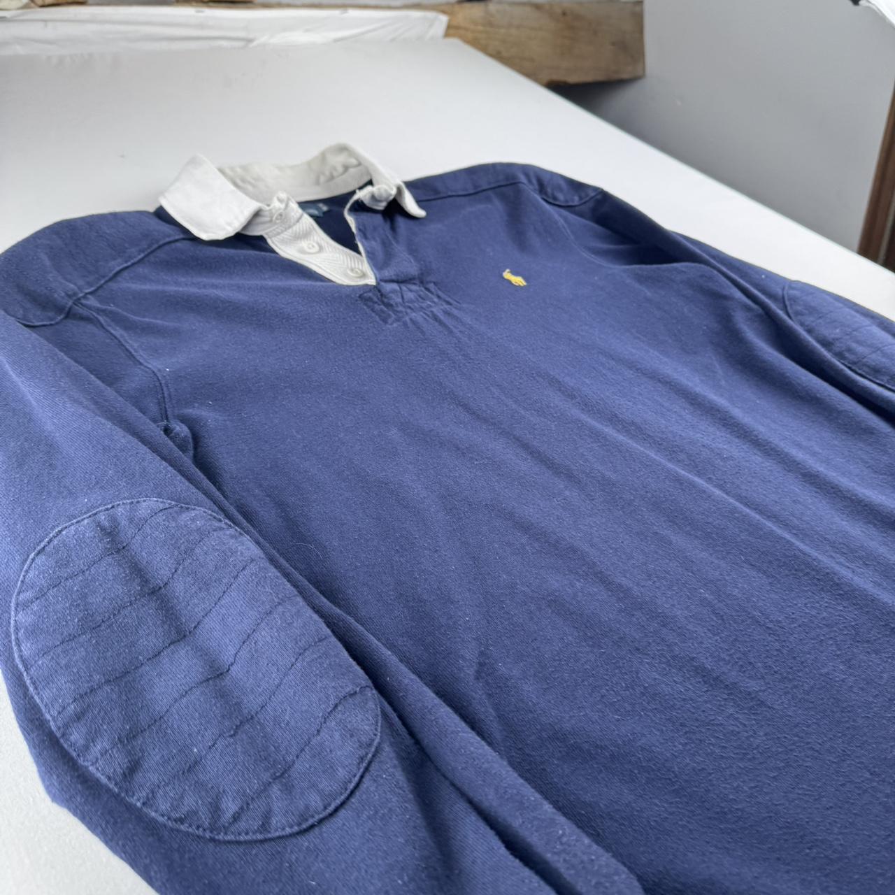 Polo Ralph Lauren Embroidered Pomy Vintage Rugby Polo Shirt M