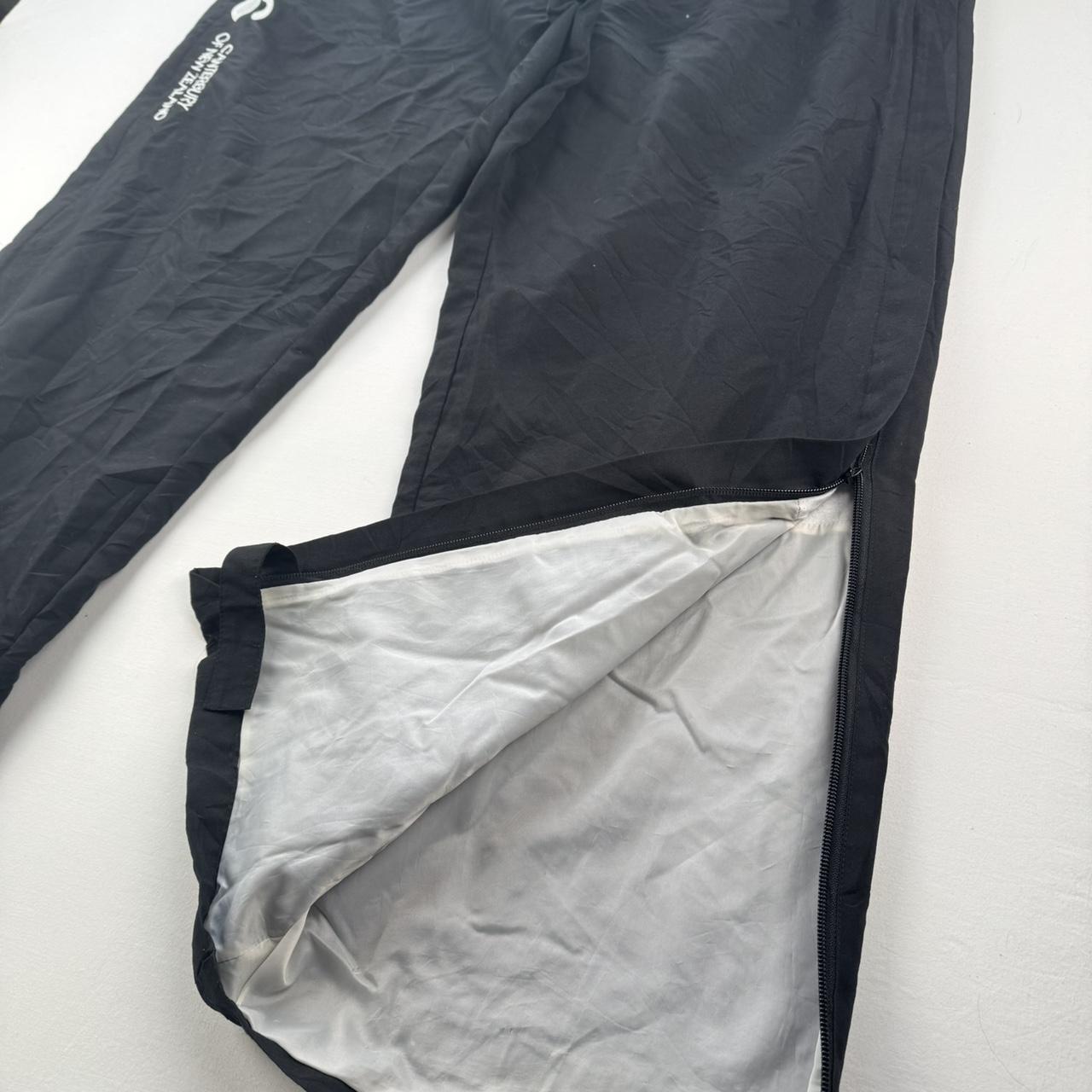 Mens 4XL Canterbury Joggers Black and White