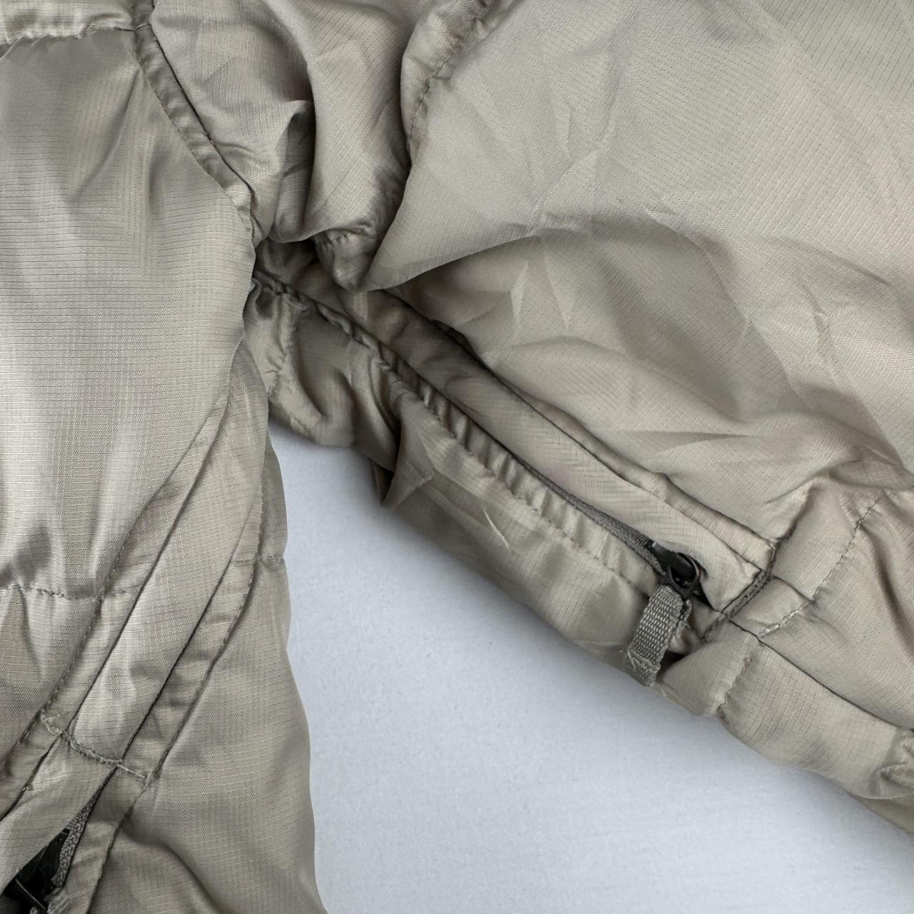 Nike T90 Barcelona FC Puffer Jacket in Beige Size S