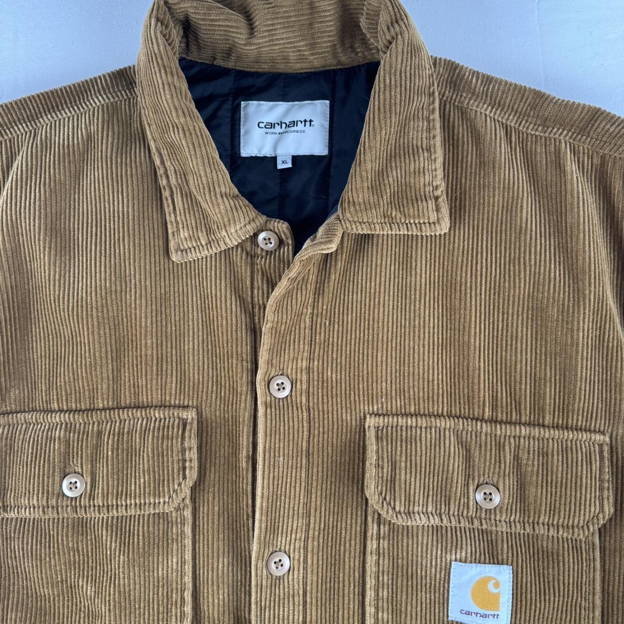 Carhartt WIP Brown Corduroy Whitsome Shacket XL