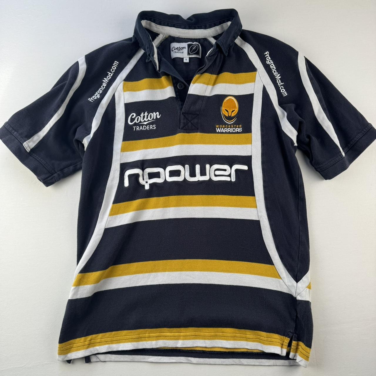 Vintage 2000s Worcester Warriors Cotton Traders Rugby Polo S