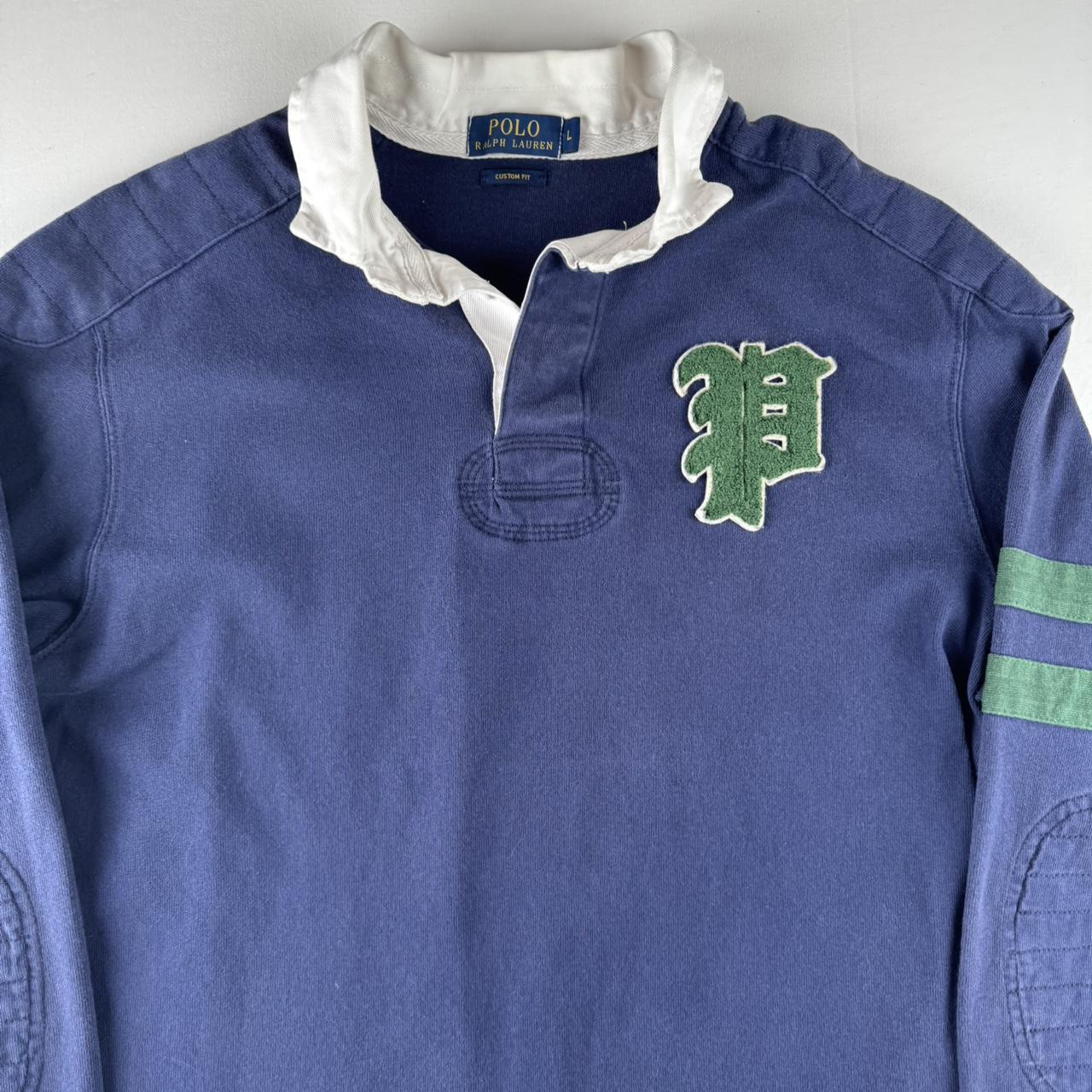 Polo Ralph Lauren Embroidered Pony 67 Rugby Polo Shirt L