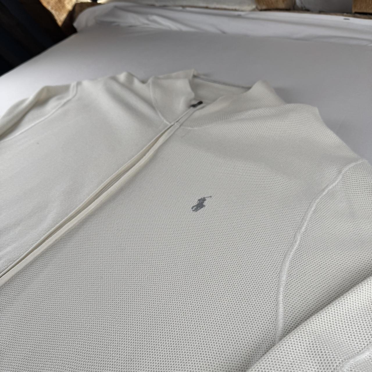 Polo Ralph Lauren Embroidered Pony Pima Cotton Full Zip Jumper XXL