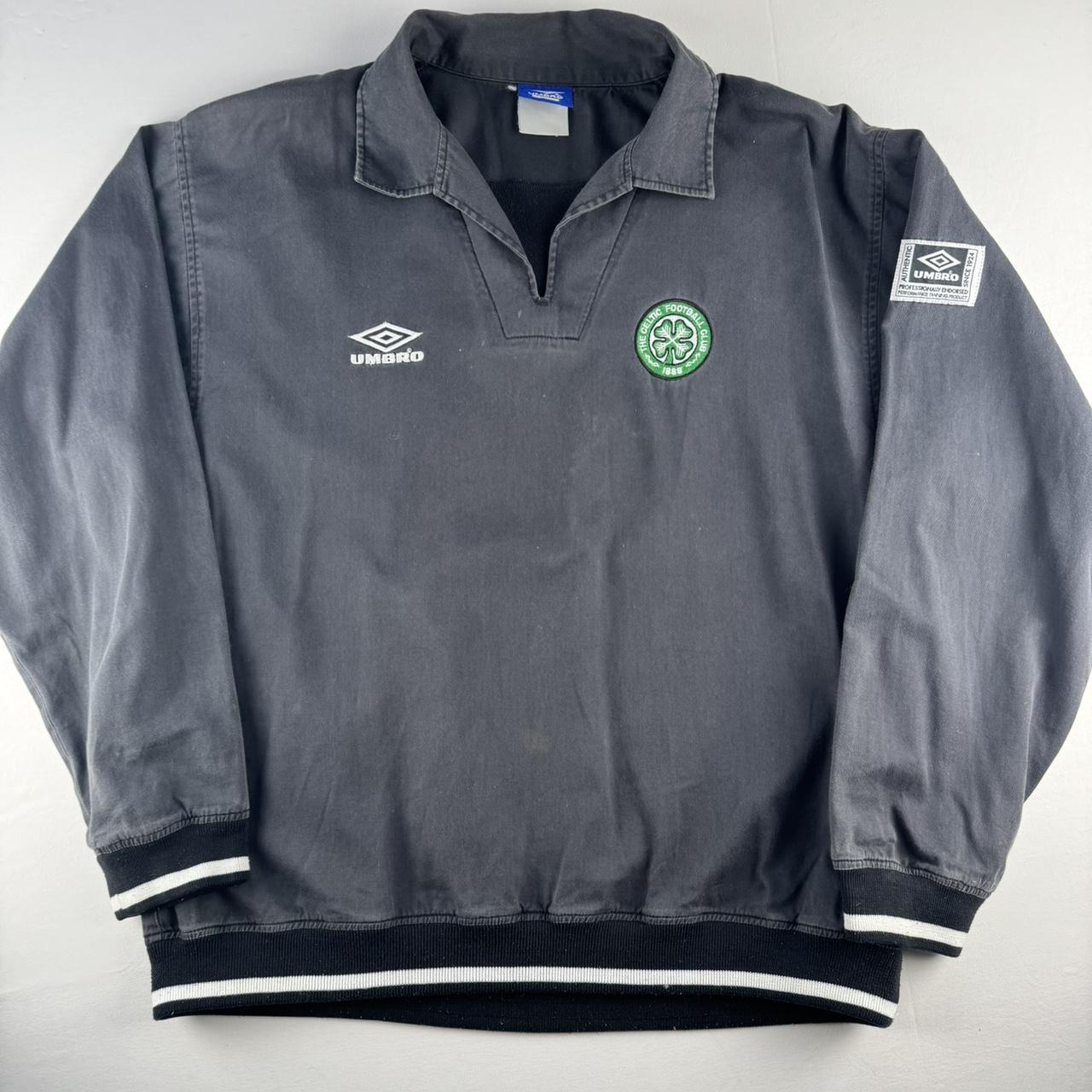 Umbro 1990s Celtic Drill Sweatshirt L