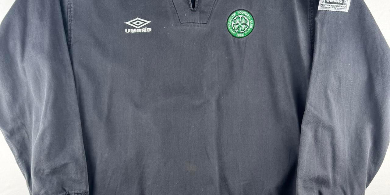 Umbro 1990s Celtic Drill Sweatshirt L