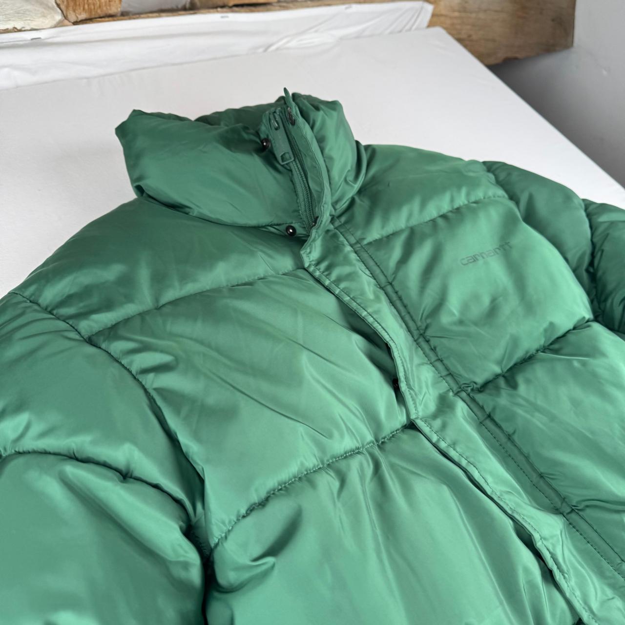 Carhartt Puffer Jacket in Green Size L