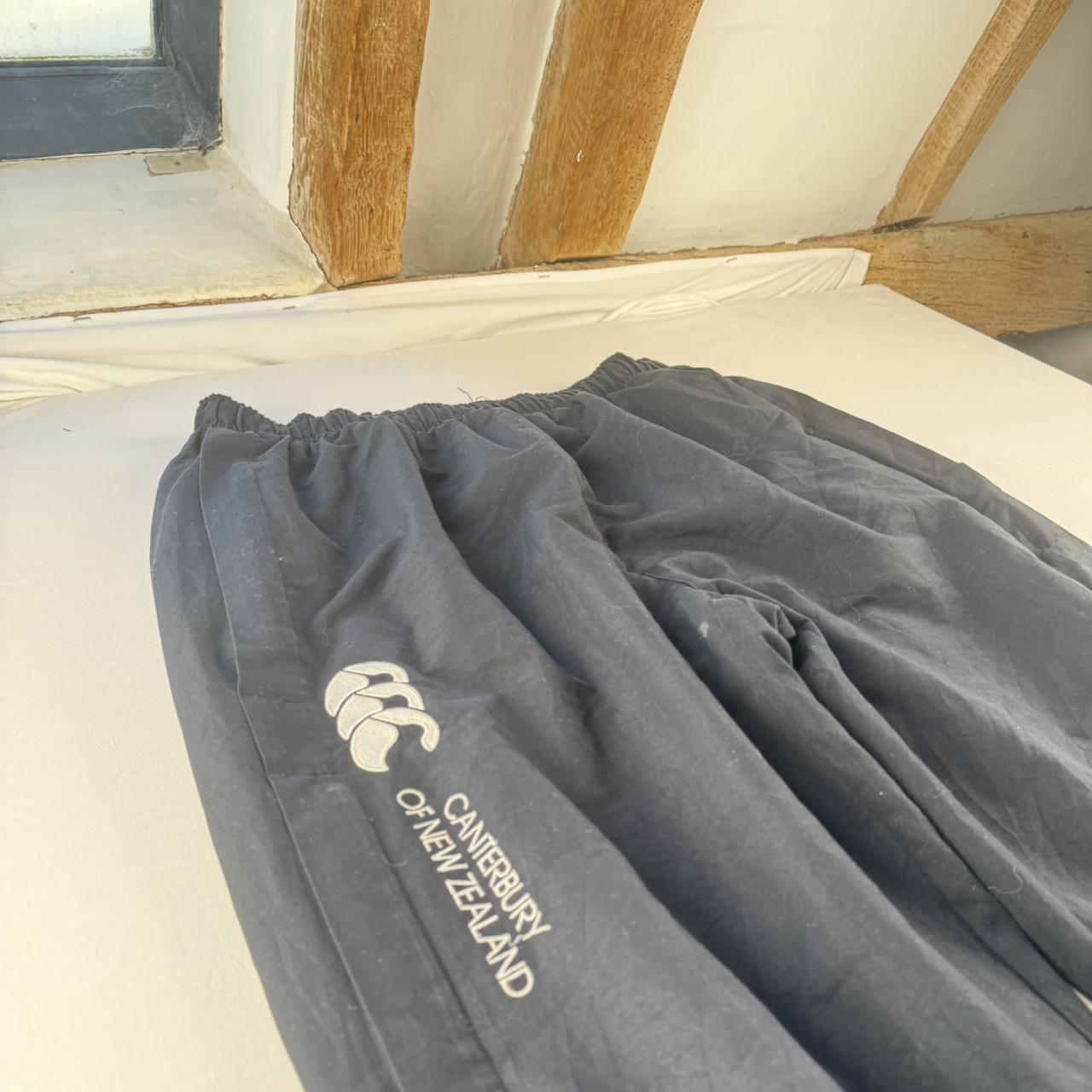 Black Uncuffed Canterbury Joggers M