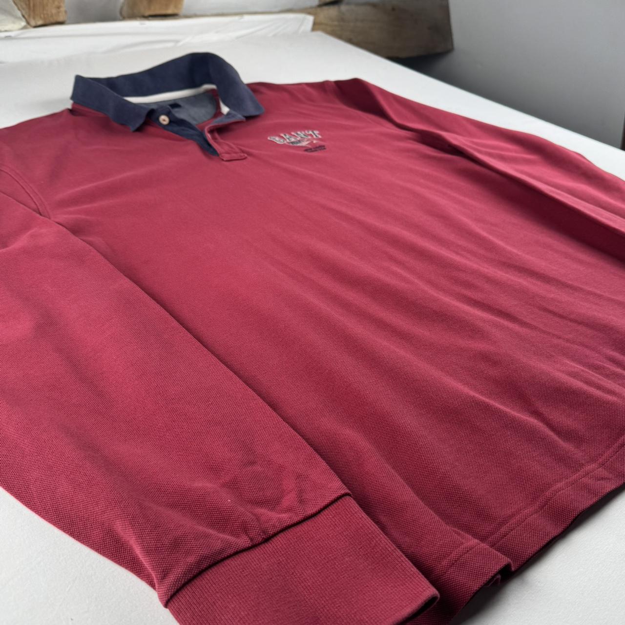 Gant USA Early 2000s Rugby Polo Shirt XXL