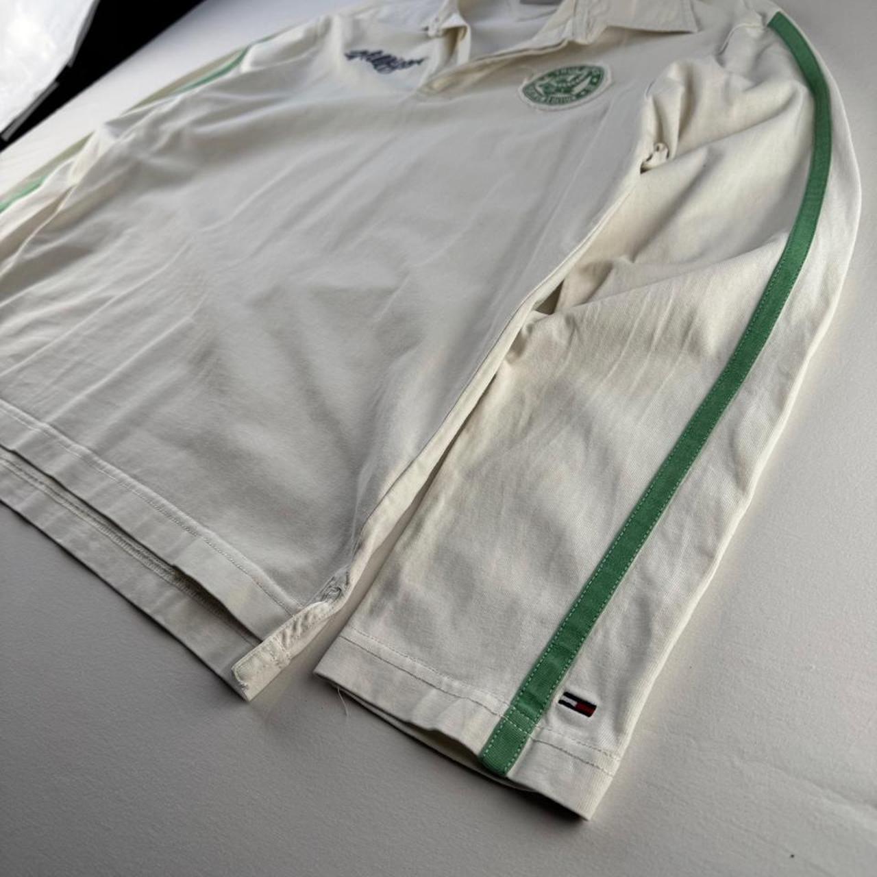 Tommy Hilfiger Embroidered Thick Rugby Polo Shirt L