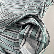 Carhartt WIP Turquoise Striped T-Shirt L