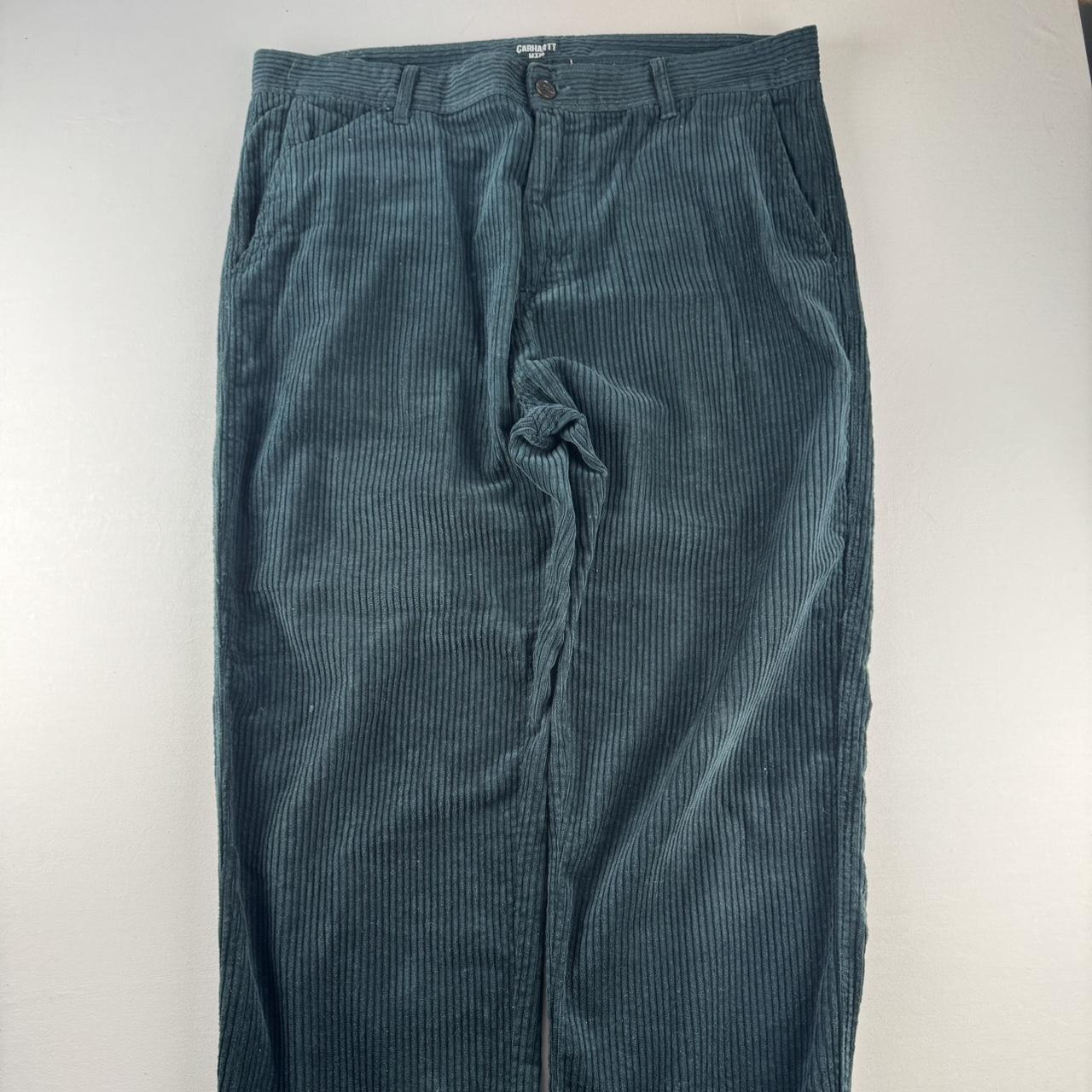 Carhartt WIP Green Corduory Menson Pant 34W