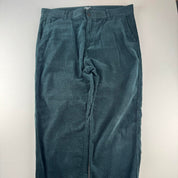Carhartt WIP Green Corduory Menson Pant 34W
