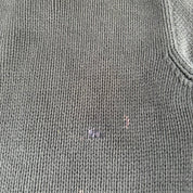 2005 Authentic Stone Island Thick Knitted Full Zip Jumper XXL