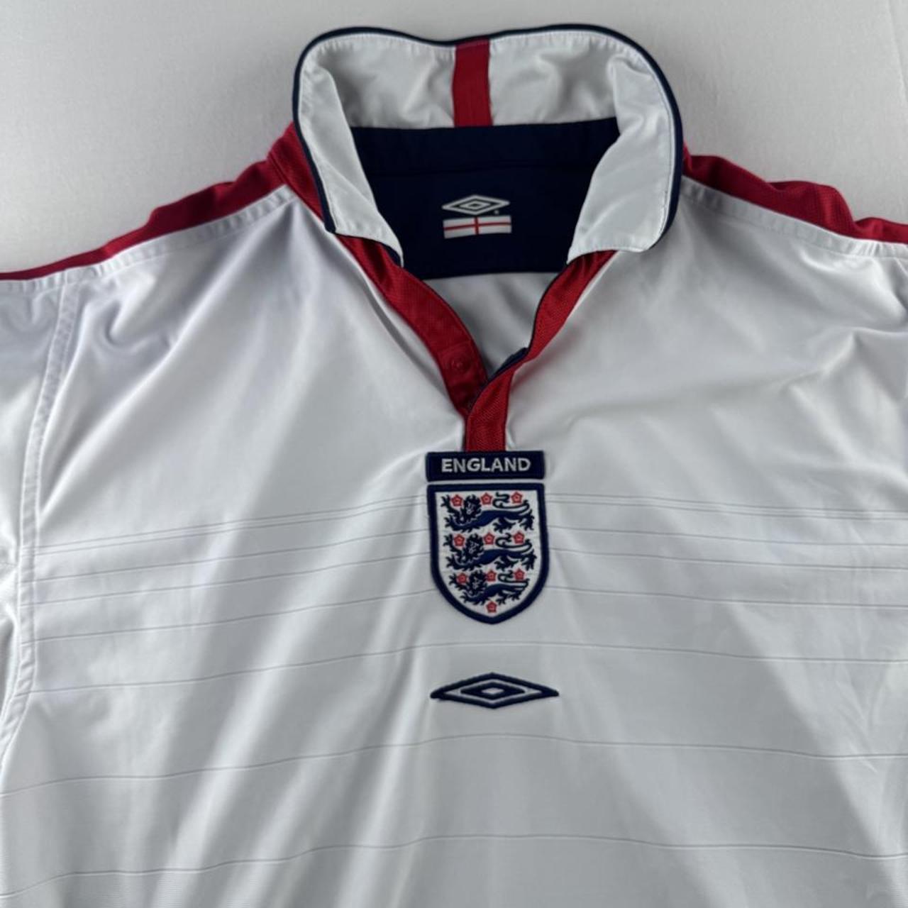 2003-05 England Umbro Reversible Playing Shirt M