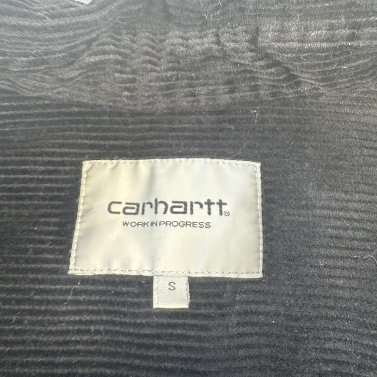 Black Carhartt WIP Long Sleeve Madison Corduroy Button Down Shirt S