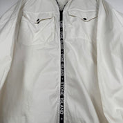 Stone Island shell jacket XL, black with logo trim and lightweight material.