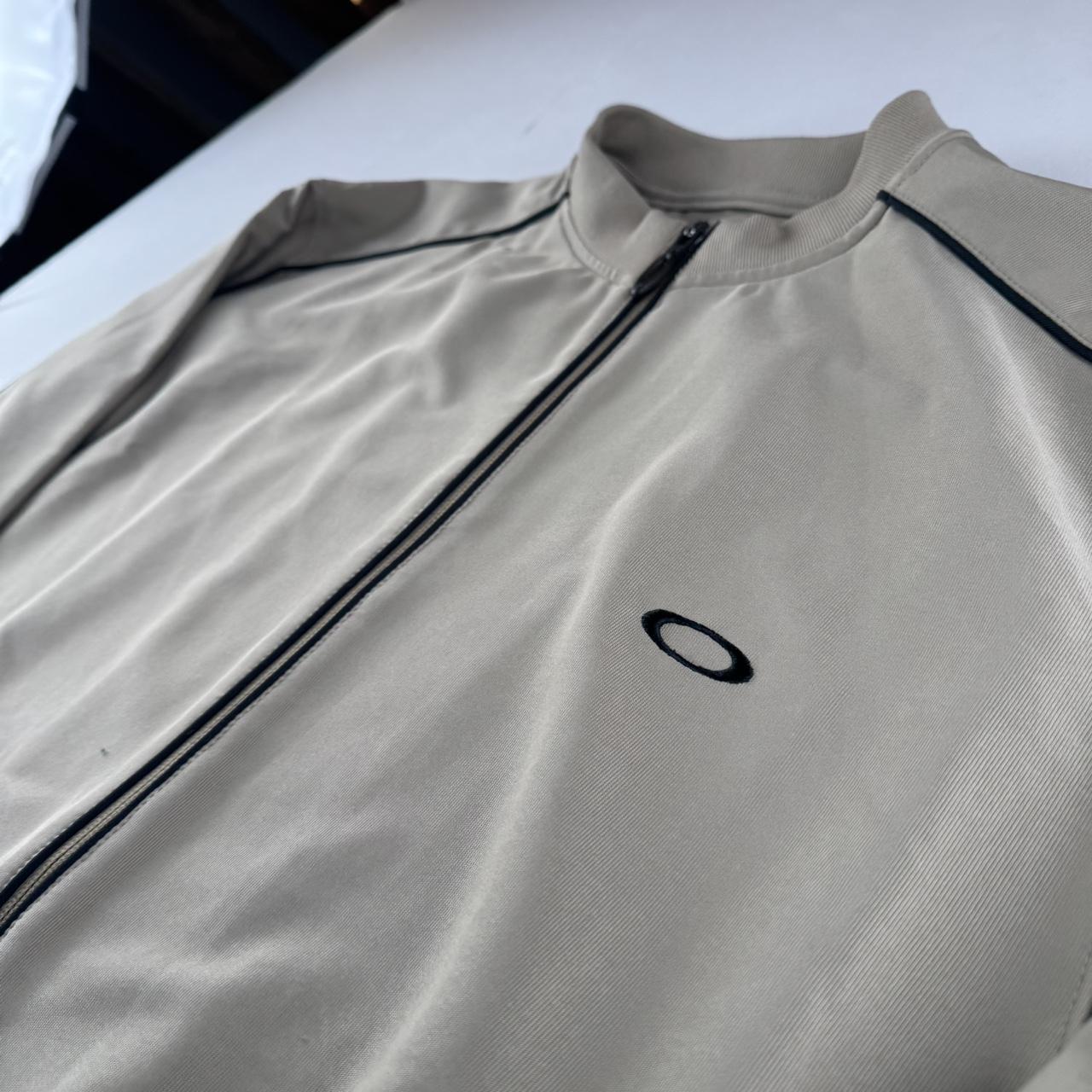 2000s Oakley Embroidered Logo Track Jacket L