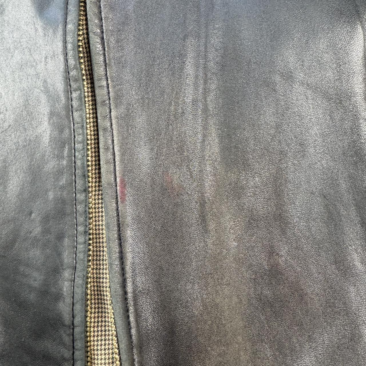 Polo Ralph Lauren Sheepskin Leather Harrington Jacket with Plain Lining L