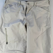 Early 2000s Nike Thick Cream Cargo Pants 34W 32L