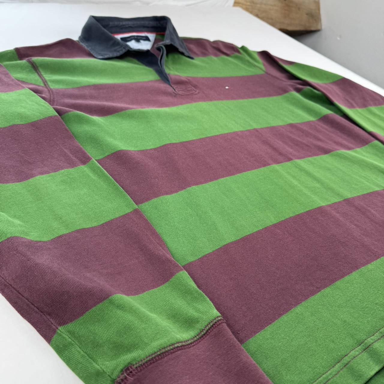 Tommy Hilfiger Striped Embroidered Rugby Polo XL