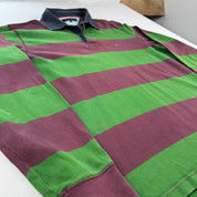 Tommy Hilfiger Striped Embroidered Rugby Polo XL