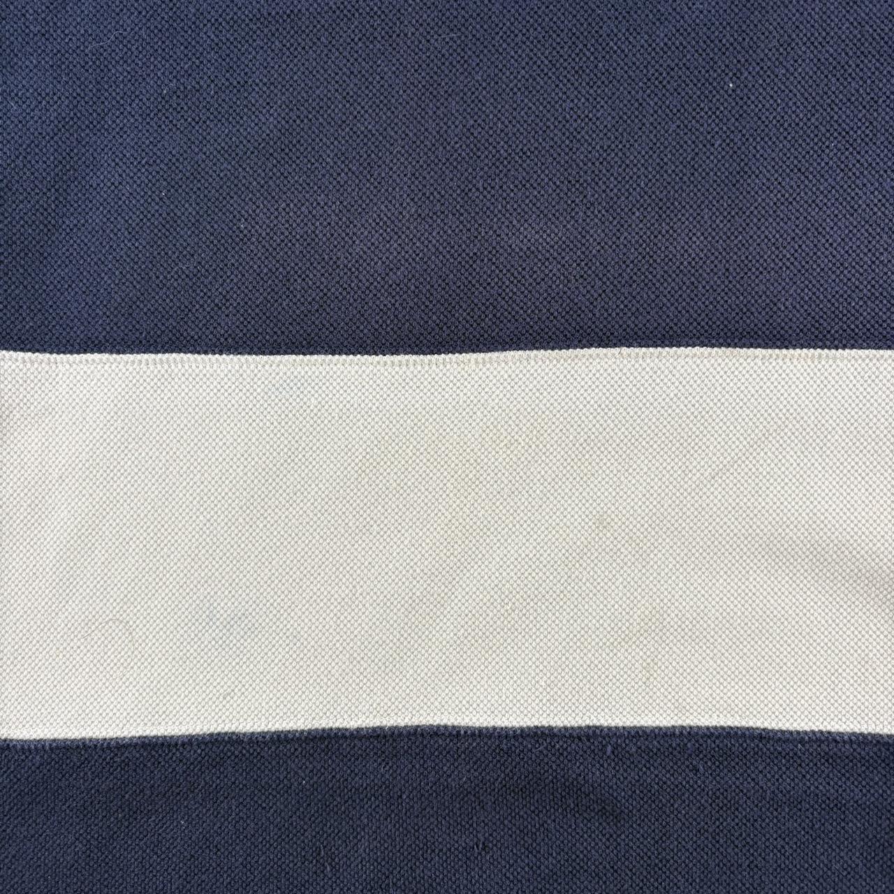 Yves Saint Laurent Striped Cotton Crewneck L