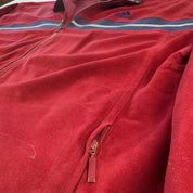 Adidas Track Jacket in Red Size