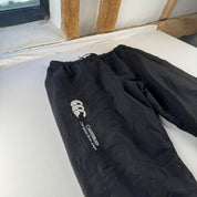 Black and White Uncuffed Canterbury Joggers M