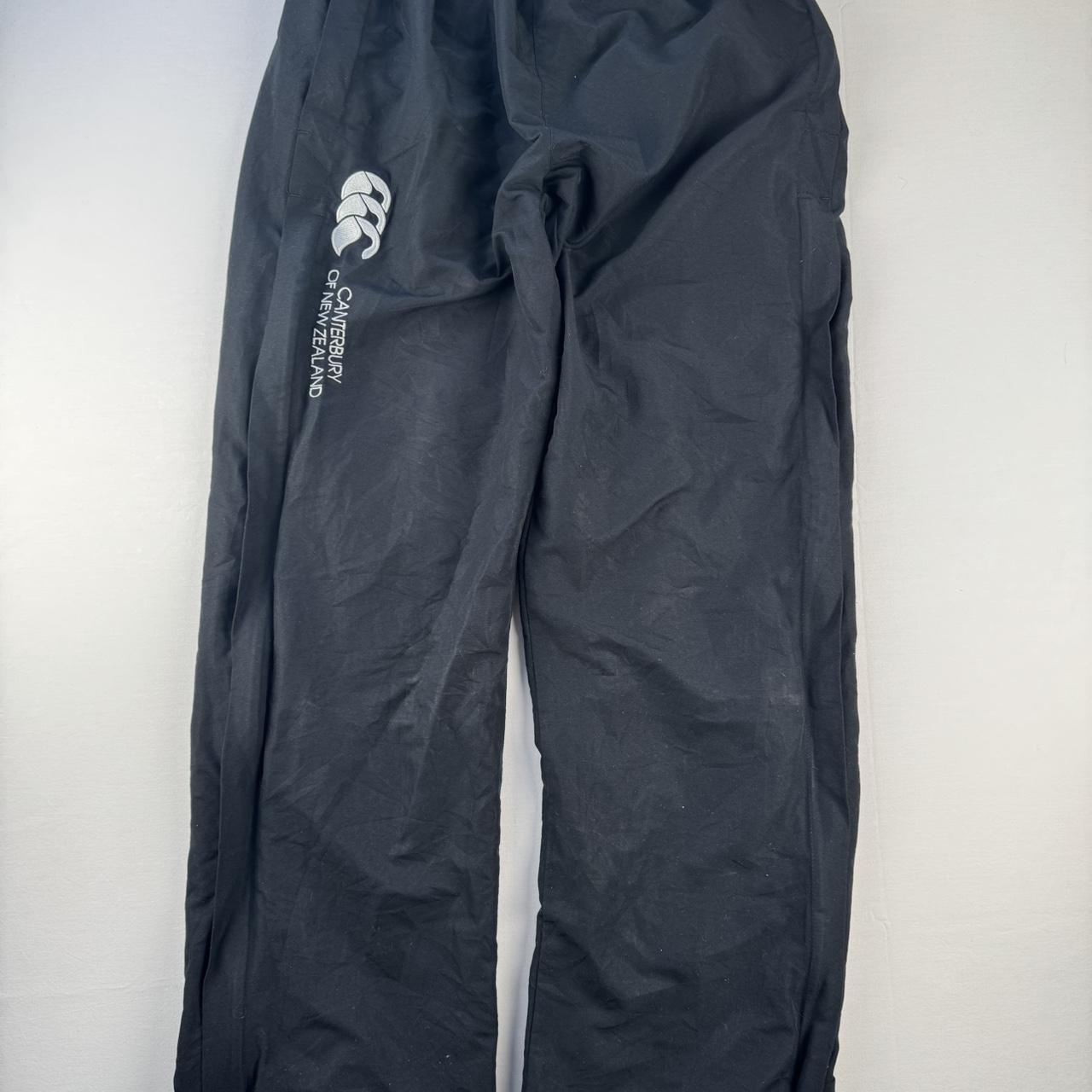 Canterbury Joggers Black and White Size Small