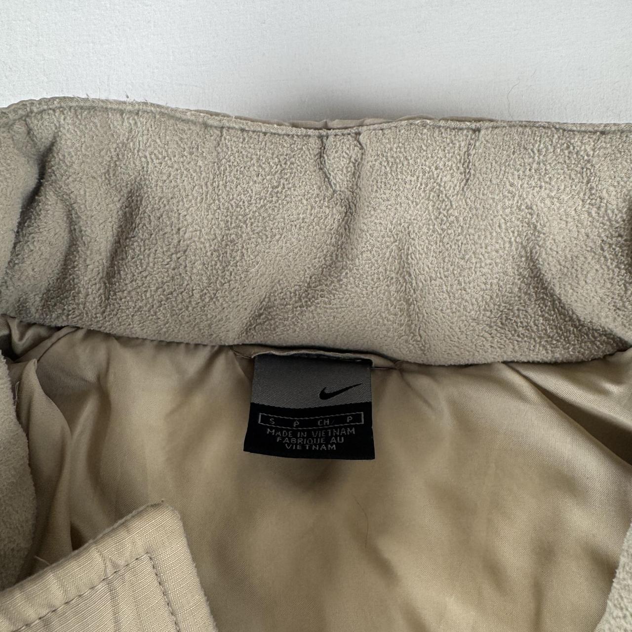Nike T90 Barcelona FC Puffer Jacket in Beige Size S