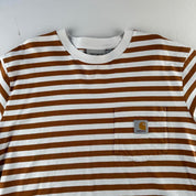 Carhartt WIP Striped Scotty Pocket T-Shirt L