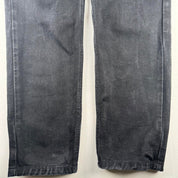 Carhartt WIP Washed Black Heavy Newel Pant 28W