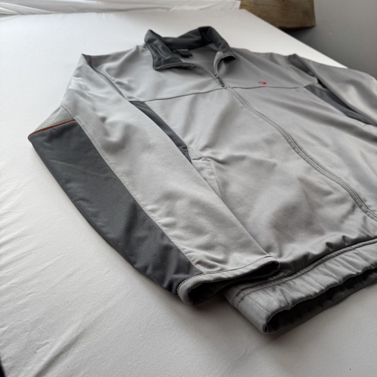 2000s Nike Embroidered Logo Full Zip Track jacket L