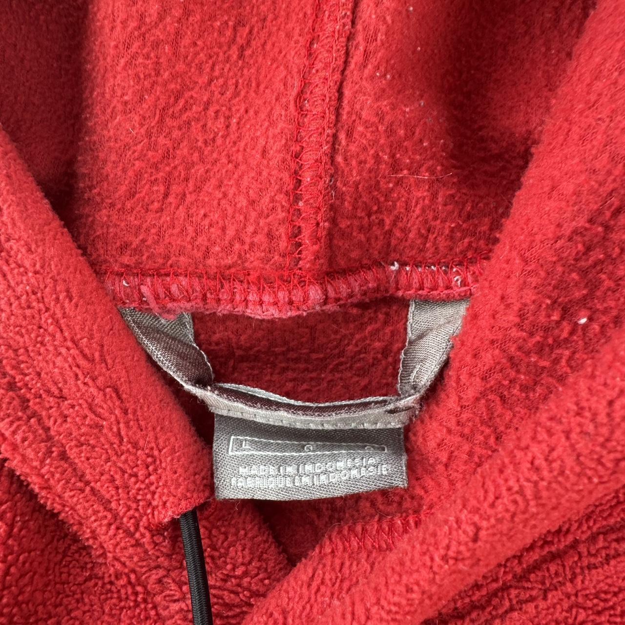 2000s Nike Embroidered Spellout Centre Swoosh Fleece Hoodie L