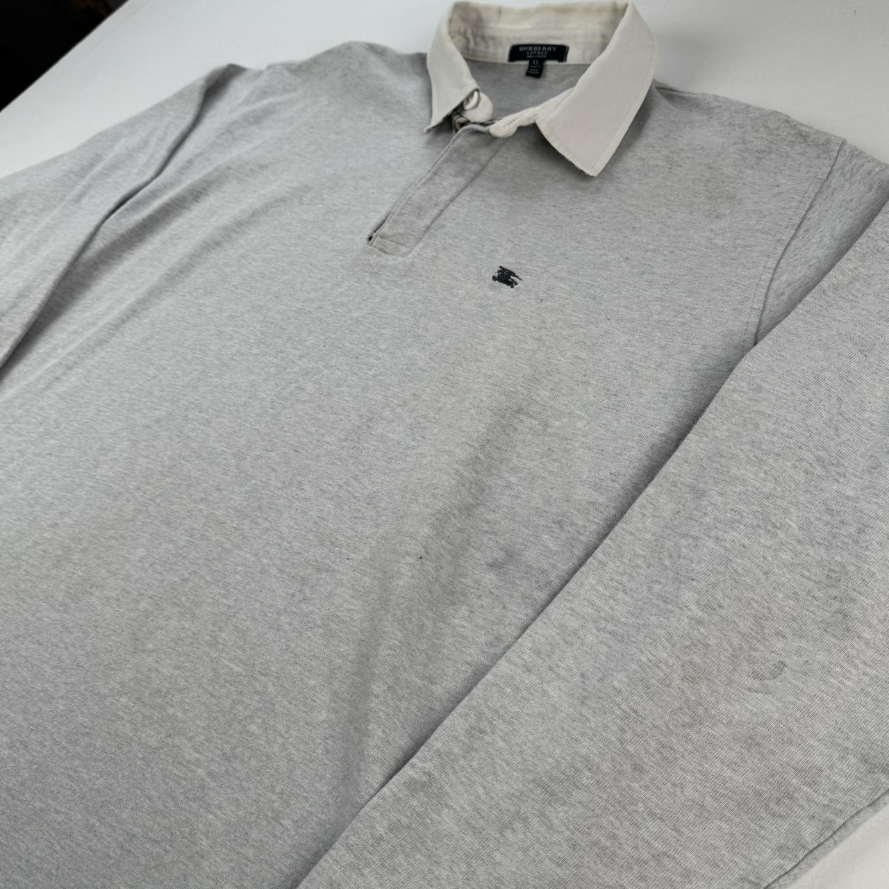 Burberry Embroidered Logo Rugby Polo XL