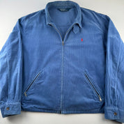Early 2000s Polo Ralph Lauren Corduroy Denim Harrington Jacket L