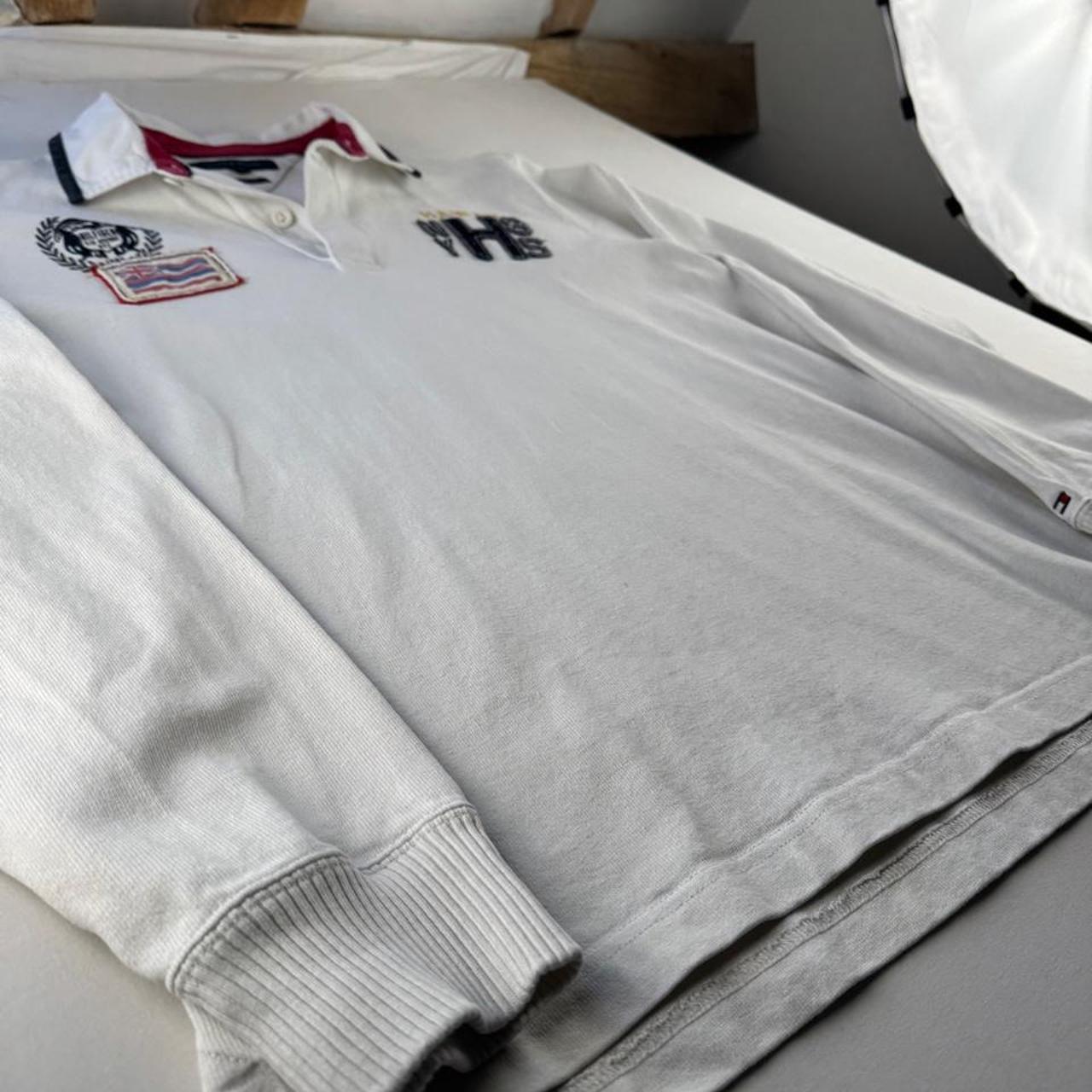 Tommy Hilfiger Embroidered Spellout Rugby Polo XL