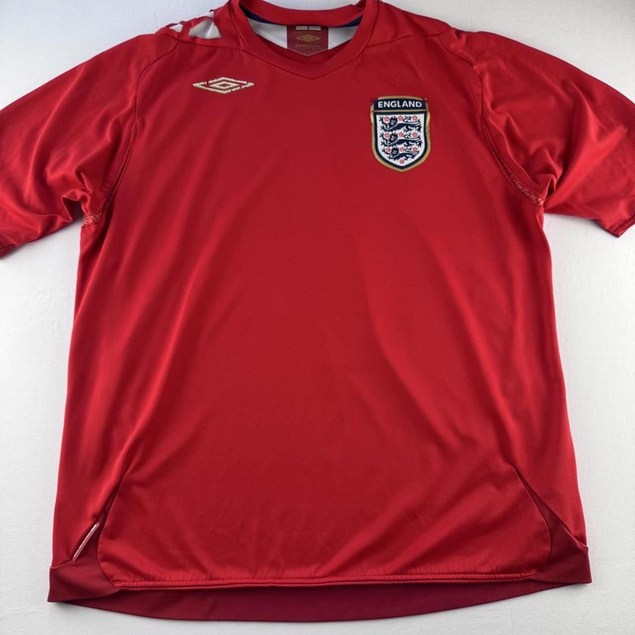 2007-09 Umbro England Away Jersey XL