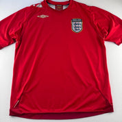 2007-09 Umbro England Away Jersey XL