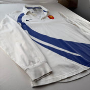 Nike 2007 France Rugby Long Sleeve Rugby Polo XL