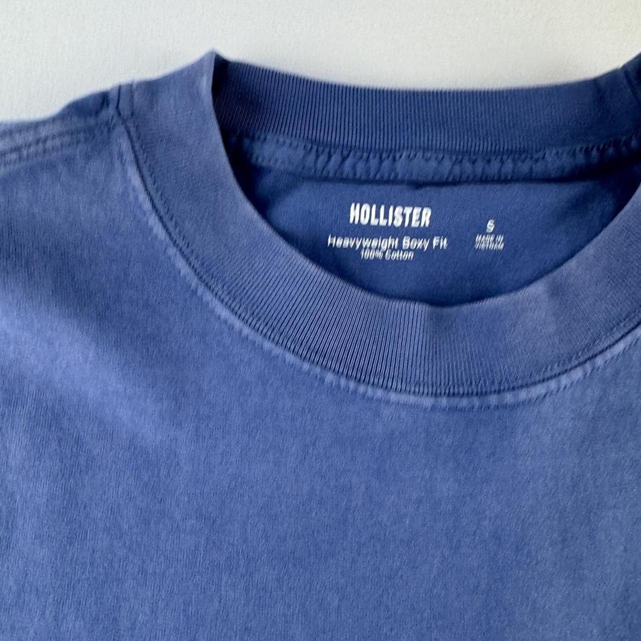 Hollister Boxy Fit Navy T-Shirt S