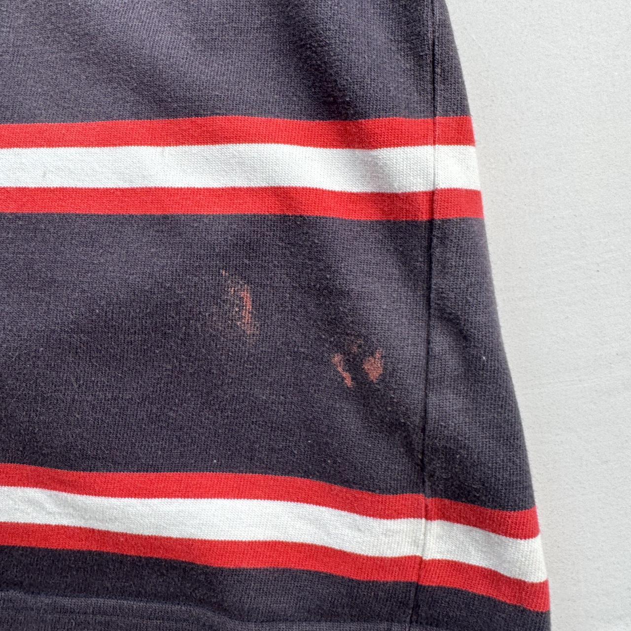 1990s Cotton Traders Gloucester Rugby Striped Polo M