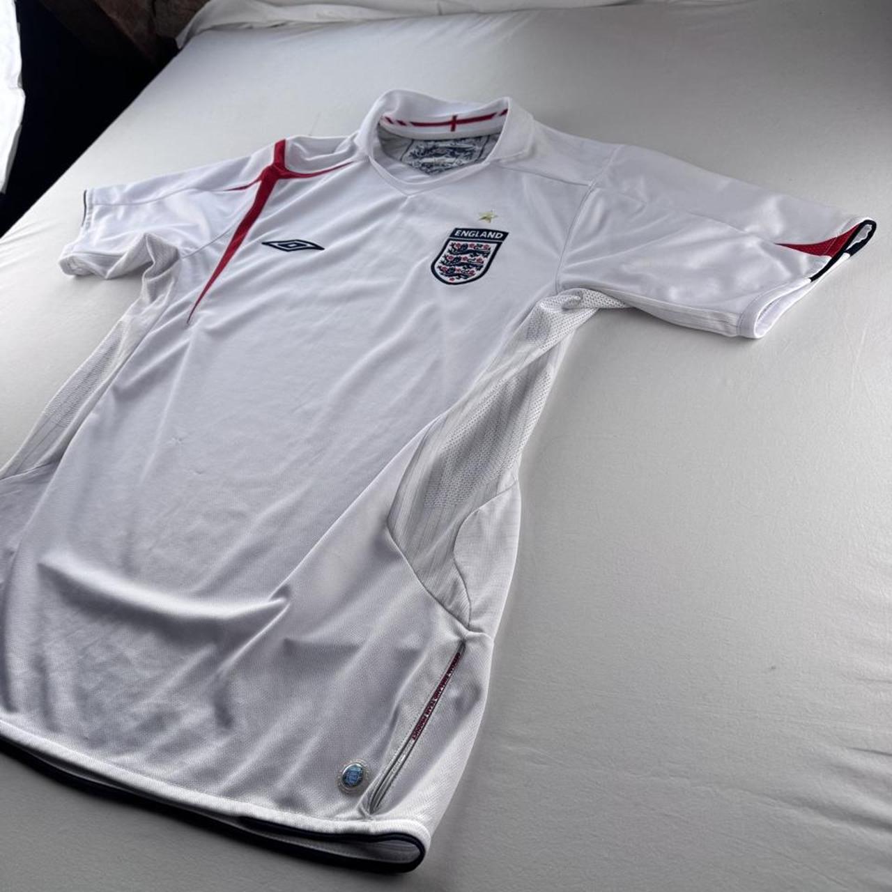 2005-07 Umbro England Football Home Jersey M
