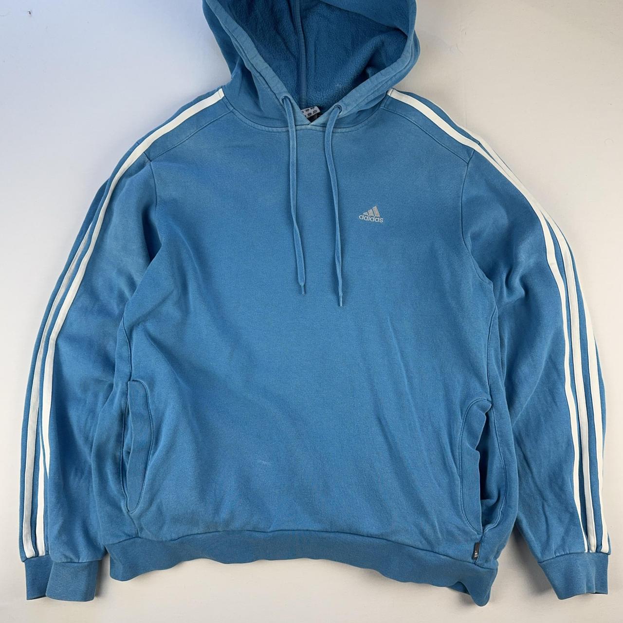 Adidas Hoodie in Blue Size