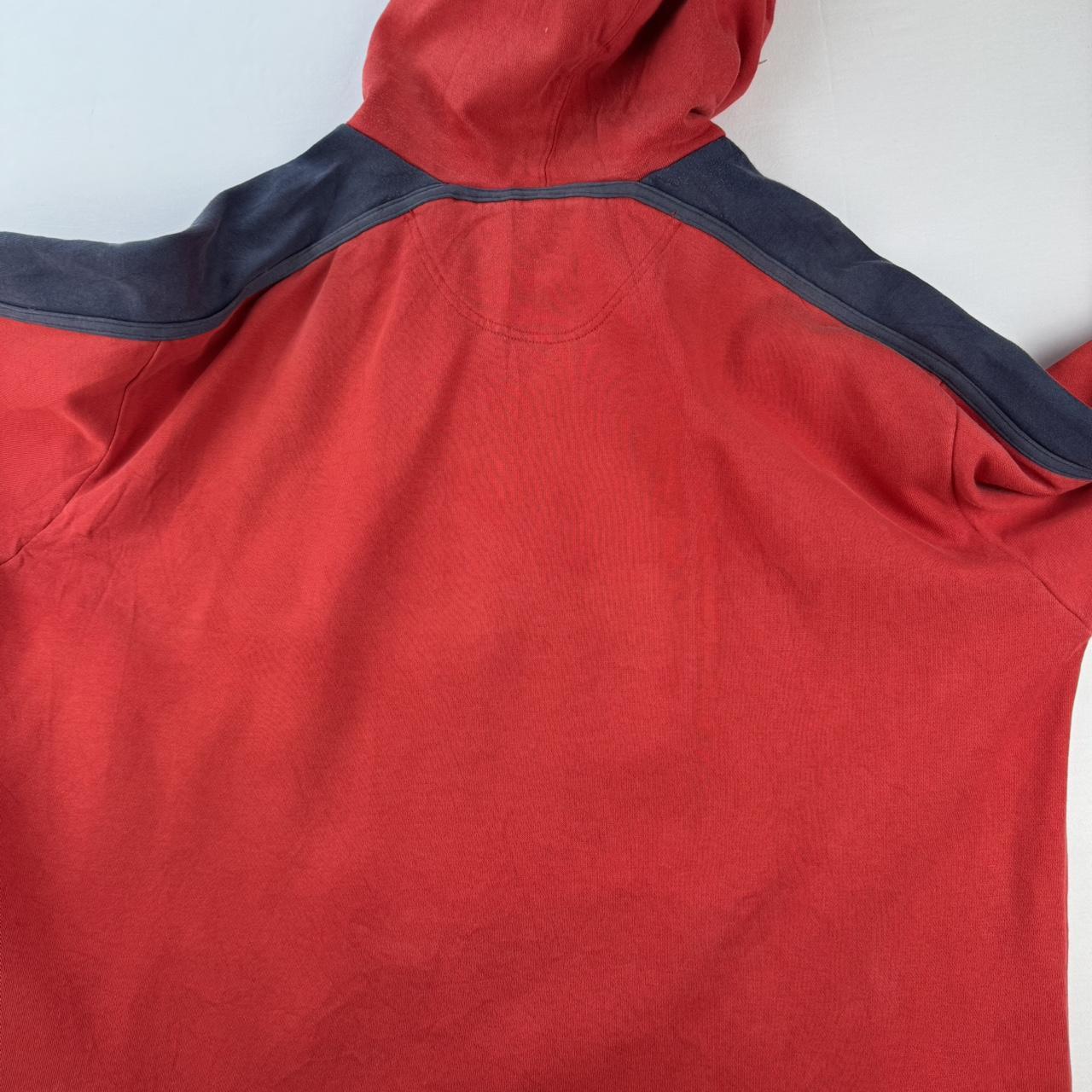 2000s Nike Air Embroidered Oversized Hoodie XL