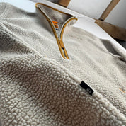 Timberland Sherpa Quarter Zip Oversized Fleece S
