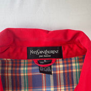 Yves Saint Laurent Jacket in Red Size XL