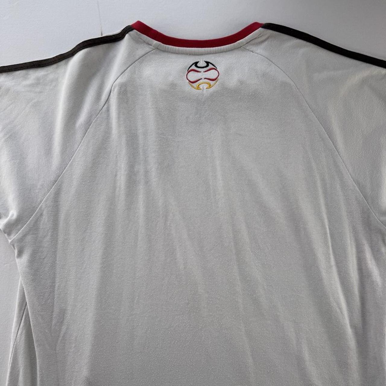 2000s Adidas Embroidered Germany Cotton T Shirt XL