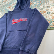 Billabong women's hoodie, teal with embroidered logo and surf graphics, cotton blend.